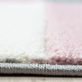 Tappeto rosa-grigio 160x230 cm Hawaii - Ayyildiz Carpets