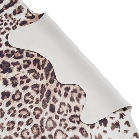 Tappeto marrone/beige 195x155 cm Faux Leopard - Think Rugs