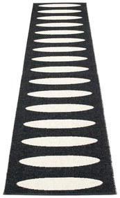 Passatoia da interno/esterno nera 70x300 cm Ella Black – Pappelina