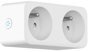 Immax NEO 07751L - Ripartitore presa intelligente NEO LITE 2x16A/230V Wi-Fi Tuya