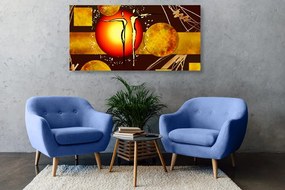 Quadro su tela – Coppia innamorata etnica