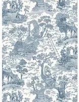 Josephine Munsey Tapete Islet Hoping Toile - Blue