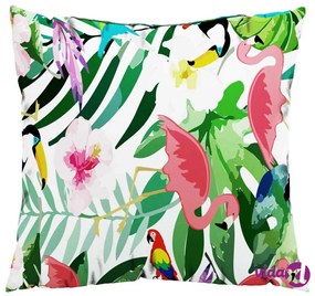vidaXL Cuscini Decorativi 4 pz Multicolore 50x50 cm in Tessuto