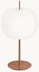 Lampada da tavolo in vetro soffiato con luce regolabile Kushi