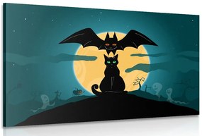 Stampa su tela – Amichevoli spettri al chiaro di luna