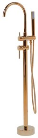 Rubinetto per vasca freestanding color rame TUGELA Beliani