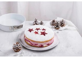 Tortiera in acciaio, ø 26 cm White Christmas Baking - Dr. Oetker
