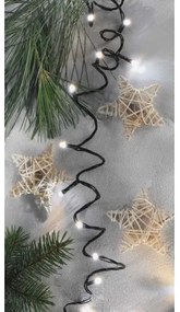 Catena LED natalizia da esterno 80xLED/13m IP44 bianco caldo/freddo