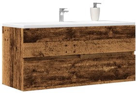 Mobile Lavabo Legno Antico 100x38,5x45 Cm İn Legno Multistrato /