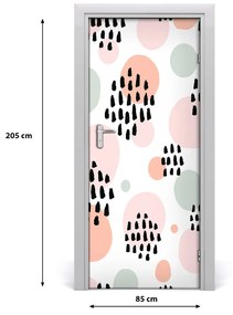 Sticker porta Background astratto 85x205 cm
