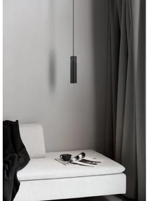 Nordlux - Lampadario a sospensione con filo TILO 1xGU10/15W/230V nero