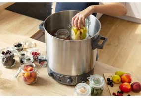 Sencor - Pentola per conserve 27 l 1800W/230V acciaio inox/grigio