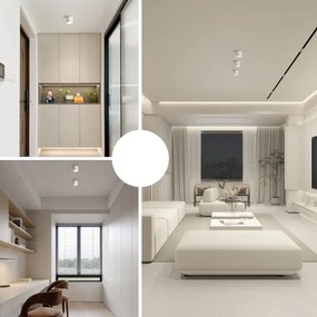 Immax NEO 07241L - Lampada LED dimmerabile RONDATE 18W/230V 11,5cm Wi-Fi Tuya