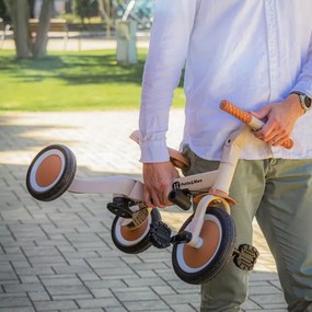 PETITE&amp;MARS - Triciclo per bambini 5in1 TURBO Desert Sand