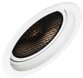 Set di 6 faretti da incasso moderni bianchi regolabili - Coop 111 Honey