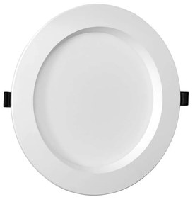 Faro da incasso 24W Foro Ø180mm - 210mm Bianco da 2.040lm Rotondo Colore Bianco Freddo 6.000K