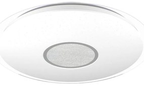 Plafoniera LED Vizzini Ø 56 cm bianco IP20 cct da bianco caldo a bianco freddo con regolazione di temperatura, 4990 lumen INSPIRE