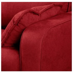 Divano angolare rosso (angolo sinistro) Beata - Ropez