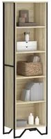 Libreria Rovere Sonoma 50x31x169 cm in Legno Multistrato 848615