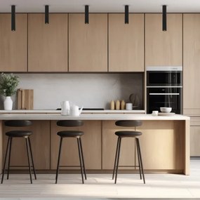 Faretto GENESIS 1xGU10/8W/230V 40 cm nero