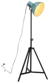 Lampada Da Terra 25 W Blu Anticato 61x61x90/150 Cm E27 /