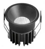 Incasso led quark in alluminio nero cob 8w 830lm cct 6,5x6,5x5,5cm ...