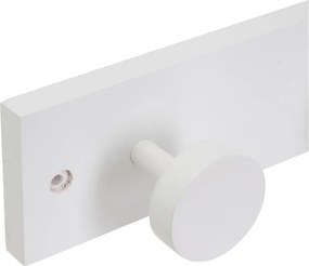 Attaccapanni da parete bianco in pino massiccio 40 cm Anillos – Casa Selección