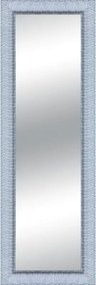 Specchio Matteo rettangolare in legno bianco 58 x 143 cm
