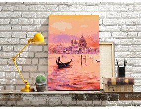 Quadro fai da te  Gondola in Venice  Larghezza x Altezza Home decor 40x60