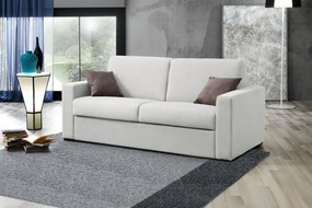 Divano letto “Hypnos” Bianco 140x190 - Piazza e mezza