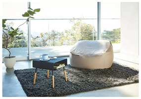 Tavolino nero, altezza 35 cm Plain - YAMAZAKI