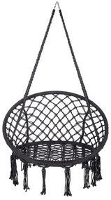 Sedia sospesa nera Hylla - Bonami Essentials