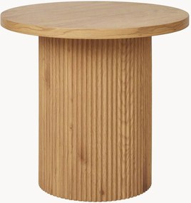 Tavolino rotondo effetto legno Boavista