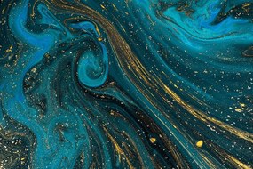 Carta da parati – Astrazione smeraldo
