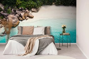 Carta da parati autoadesiva – Costa delle Seychelles