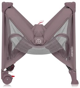 Lionelo - Lettino da viaggio LAURA Rosa Nude