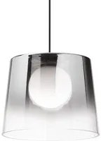 Sospensione Vintage-Dec Fade Metallo Cromo 1 Luce G9 3W 3000K Luce Calda