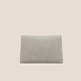 Nettuno cuscino schienale realizzato in tessuto bouclè impermeabile T07 beige