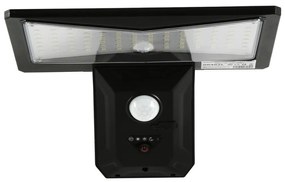 Immax 08482L-Applique a LED solare con sensore LED/2,6W/5,5V IP65 nero