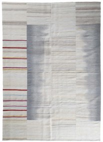 Kilim Tappeto persiano 210x290 Beige (Iran) Tessuto A Mano