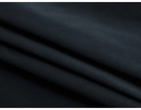 Divano blu scuro allungabile/con contenitore con rivestimento in velluto 238 cm Kapua – Makamii