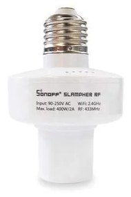 Portalampada smart E27 SONOFF SLAMPHER RF Base E27