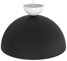 Lampadario Minimal Efesto Acciaio Nero Bianco 1 Luce Gx53
