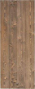 Anta per porta scorrevole Barn Wenge in legno massello wengé, L 86 x H 215 cm spessore 45 mm, apertura reversibile