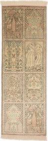 Cashmere Silk Tappeto orientale 190x60 (Indian) Annodato A Mano