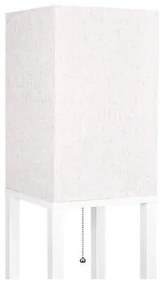 Lampada da terra con ripiani 1xE27/60W/230V bianco