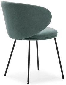 Set di sedie da pranzo verde in imbottito 2 pz Rush – Marckeric