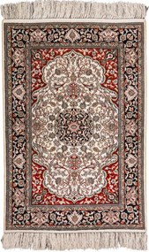 Hereke Tappeto orientale 90 x 60 Beige (Cina) Annodato A Mano