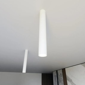 Plafoniera TECNO 1L da soffitto, base GU10, Bianca Colore Bianco