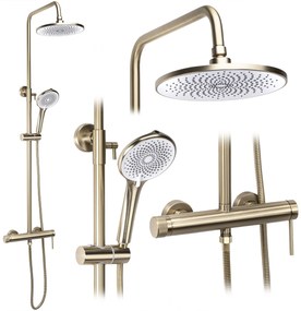 Set doccia Rea Foss Clif Brush Gold